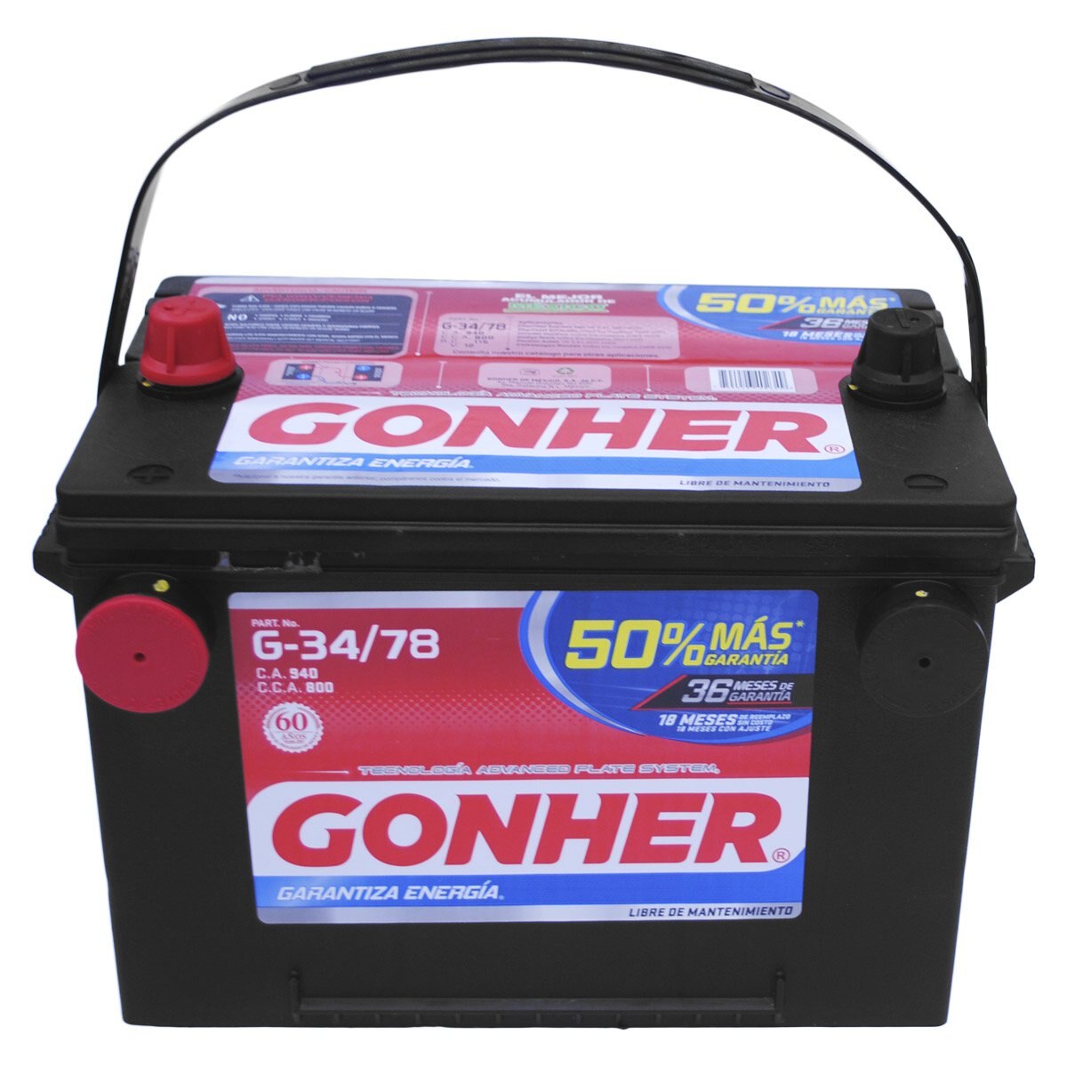 Acumulador Marca Gonher Modelo G-99