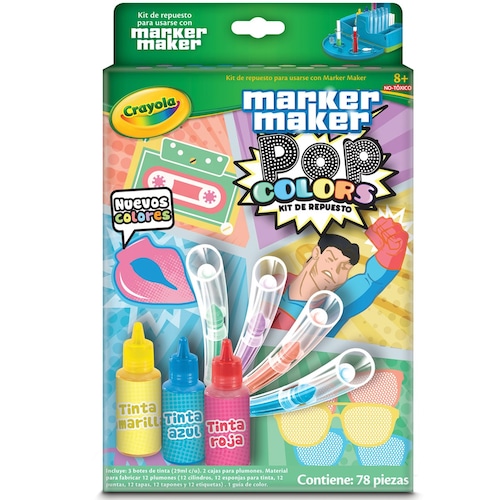 Refill Marker Maker Pop Colors Crayola