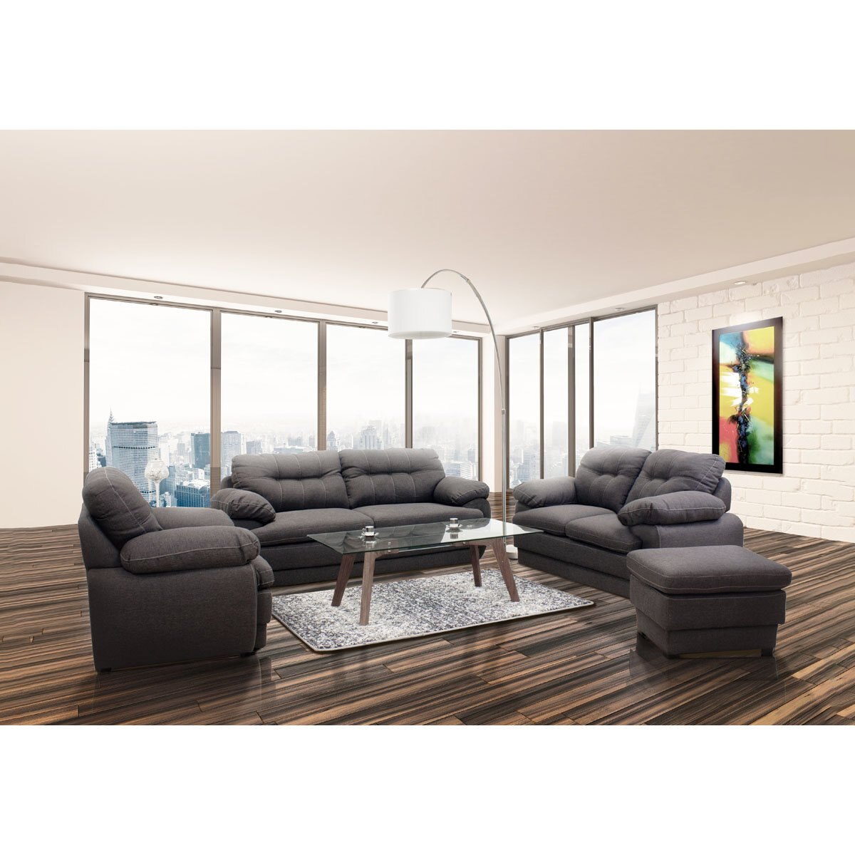 Love Seat Karla Greta Artaban Gris