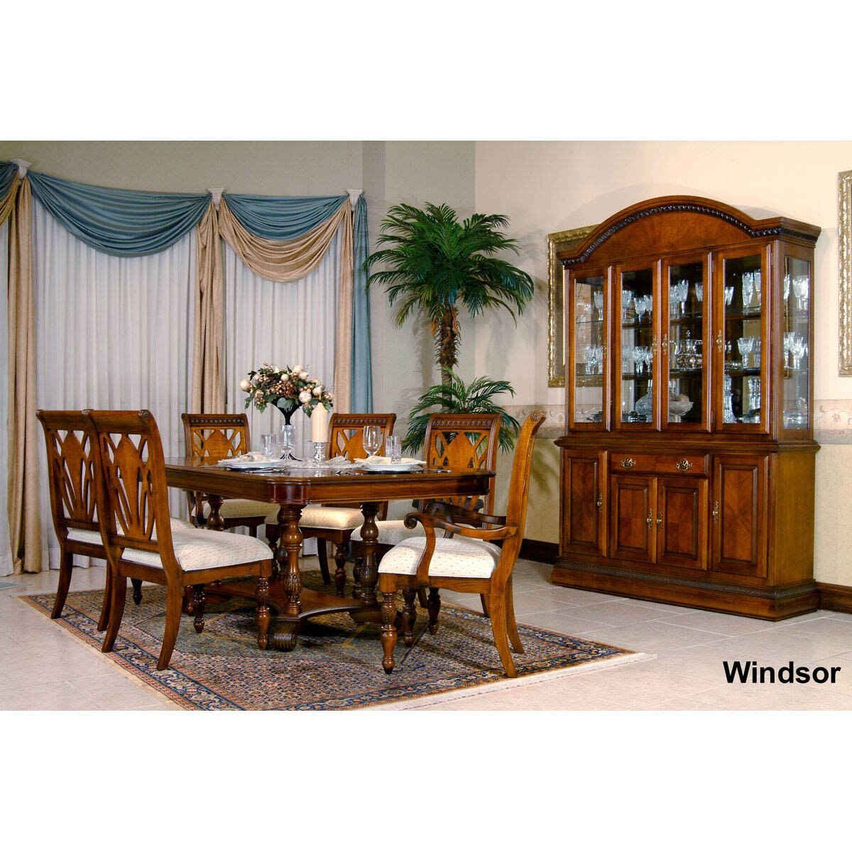 Mesa de Comedor Windsor para 6 Personas New Challenge