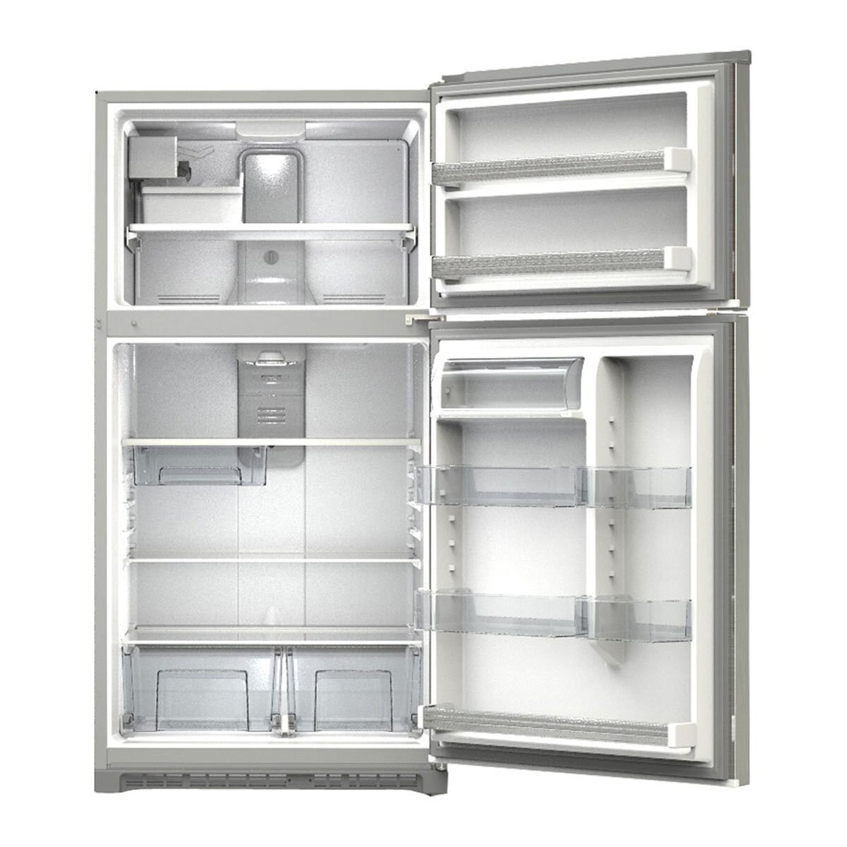 Refrigerador Whirlpool Top Mount 21 Pies Acero Inoxidable