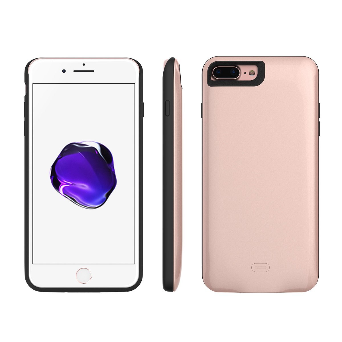 Estuche Recarga Portátil Ionpower Iphone7 Plus Oro Rosa