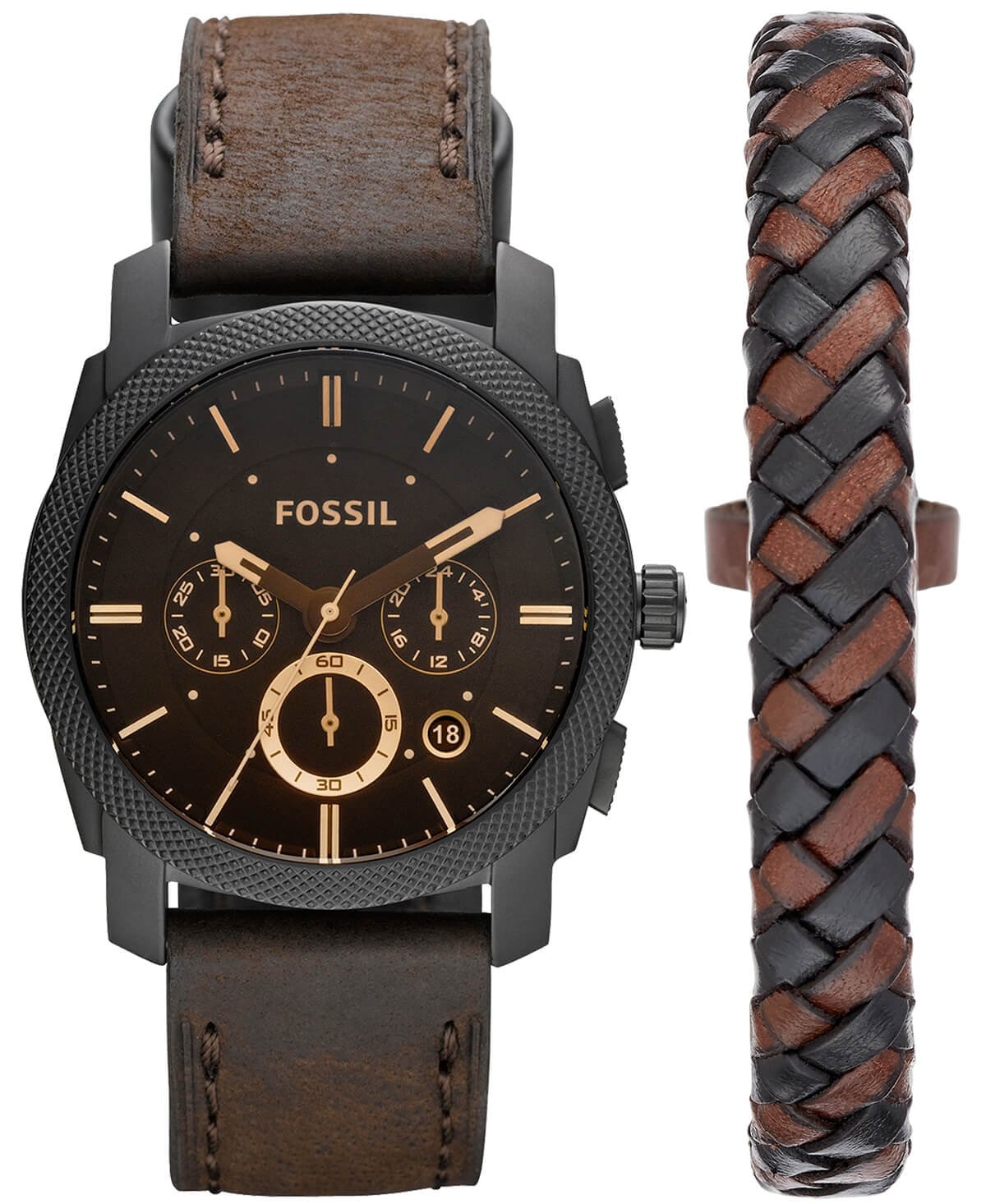 Reloj Caballero Fossil Fs5251Set