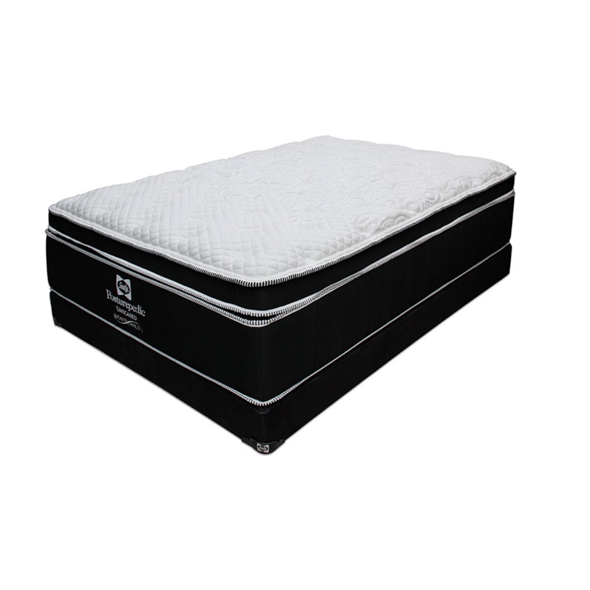 Juego de Colchón y Box Queen Size Montecarlo Sealy