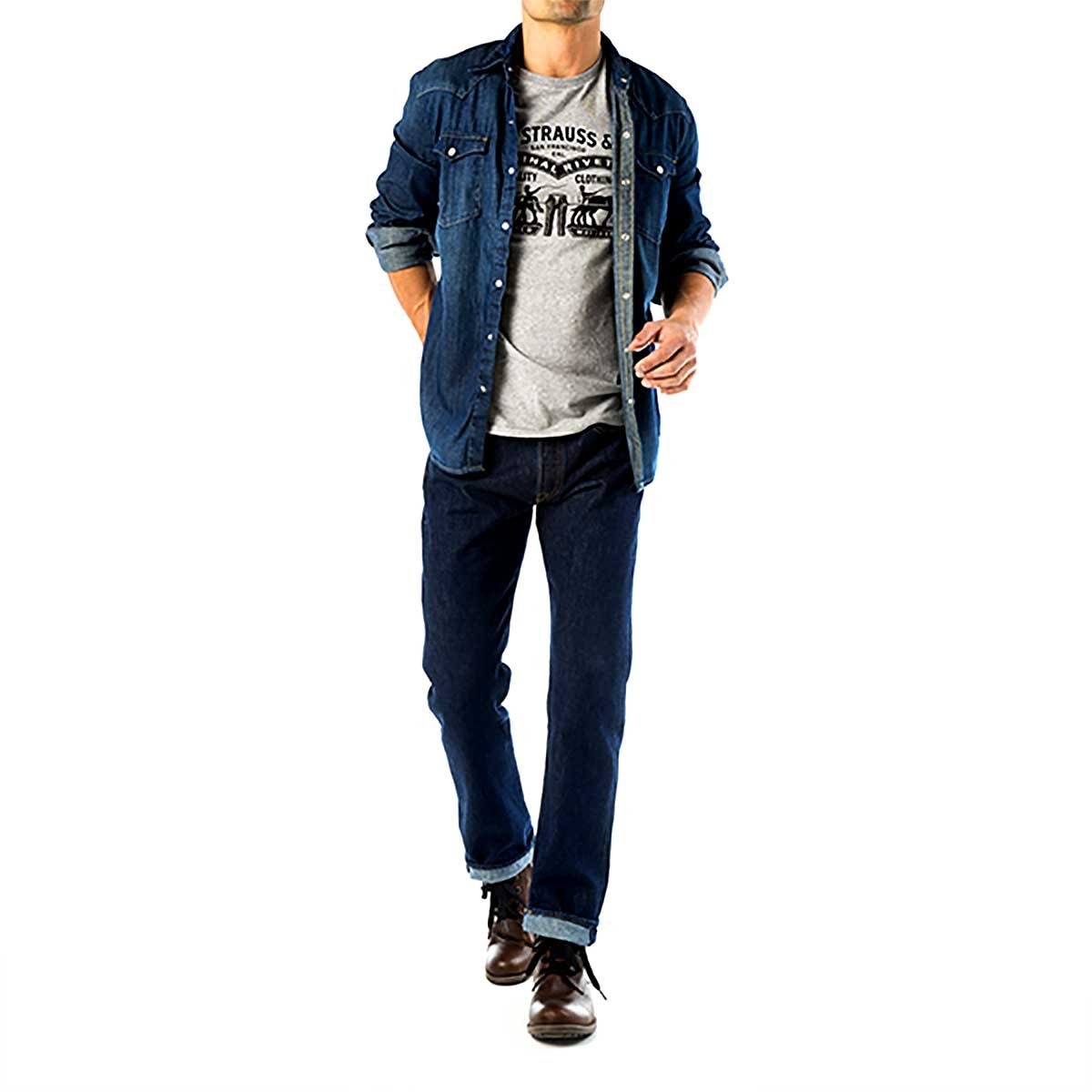 Jeans 501 Levis Original Fit Levi's para Caballero