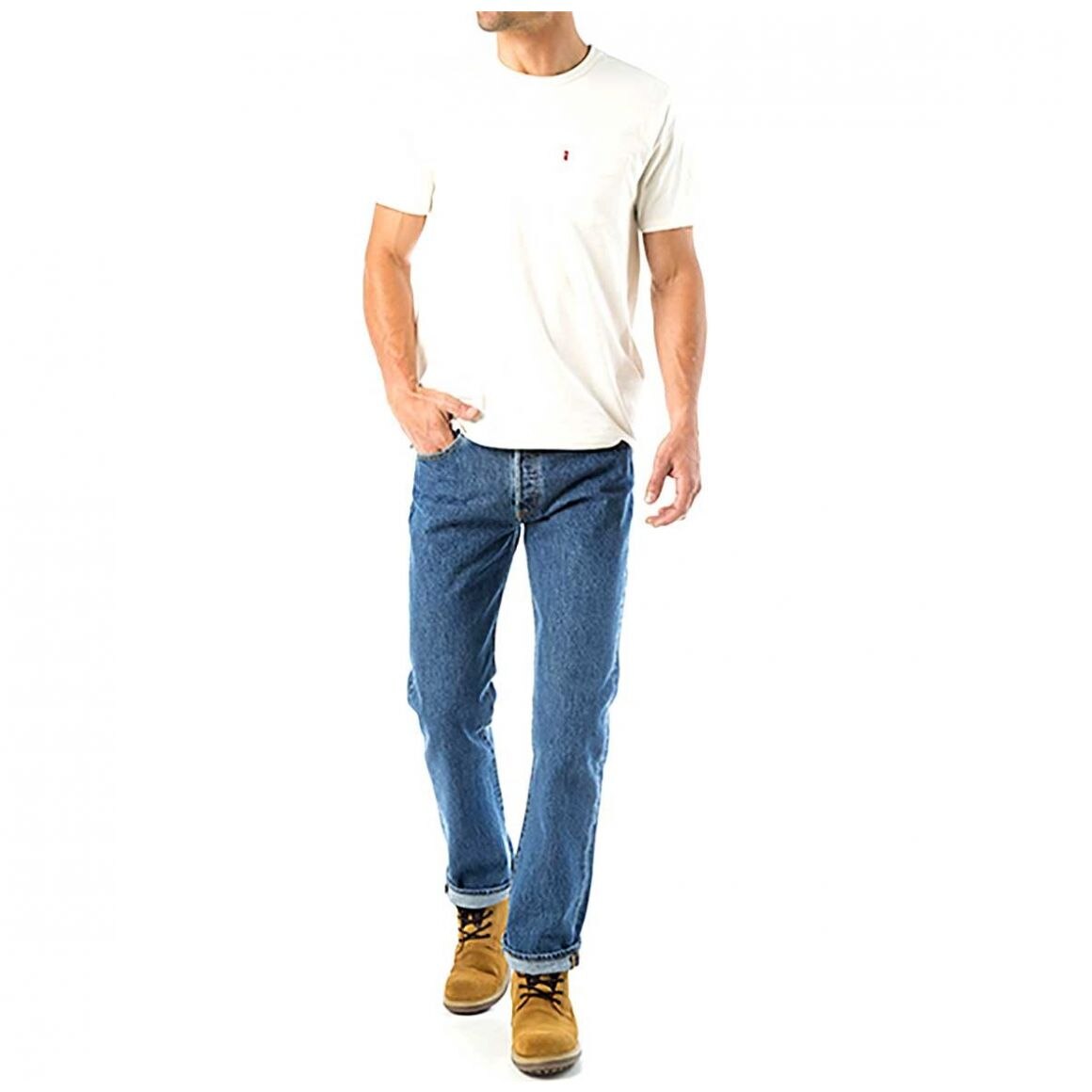 Jeans 501 Original Fit Levi\'s para Caballero