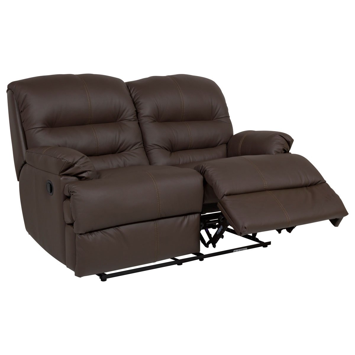 Love Seat Aspen Piel Vinil Corea Cacao Boal
