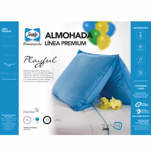 Almohada Playful Sealy - Estándar