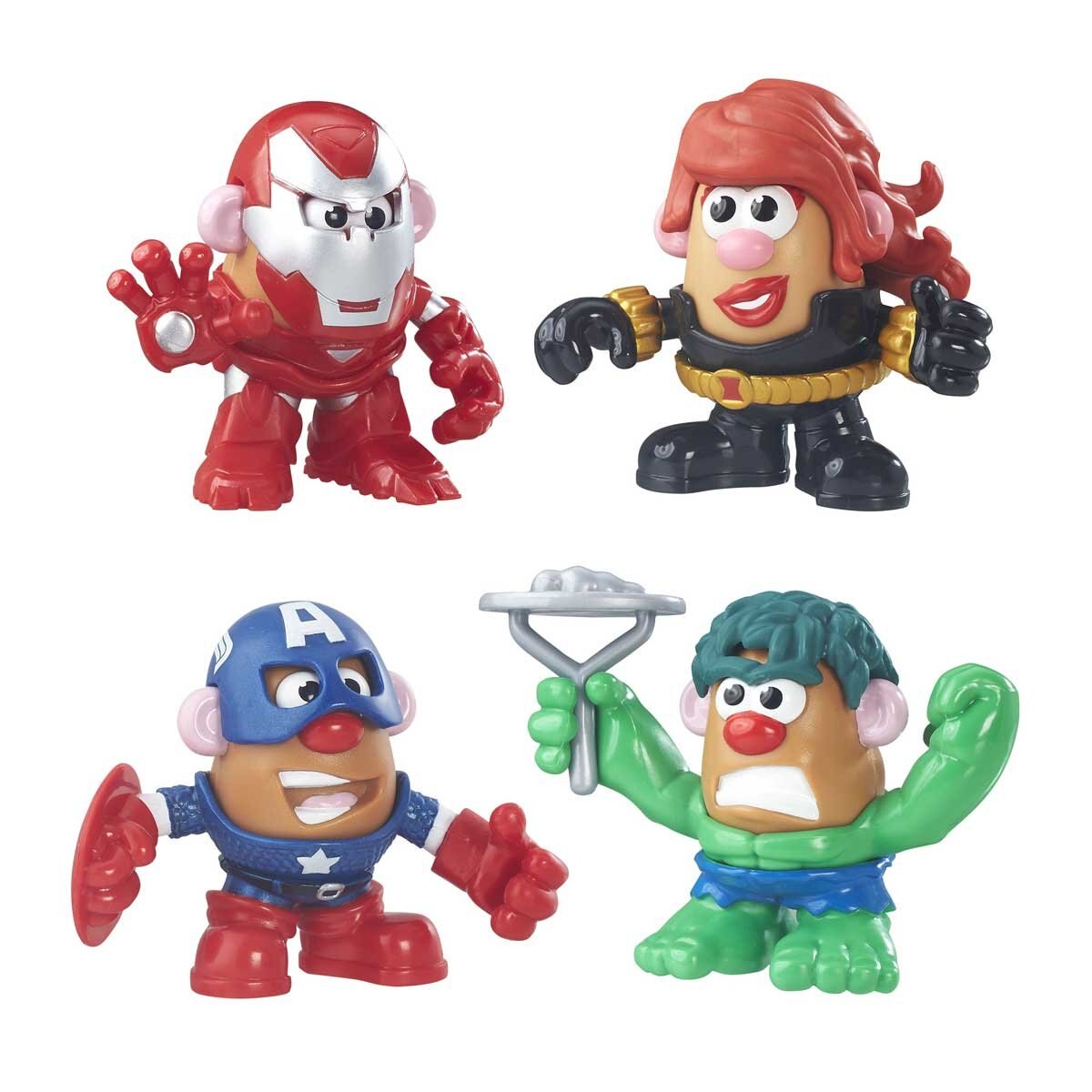Marvel Papa Héroes Combinables 4 Pack Hasbro