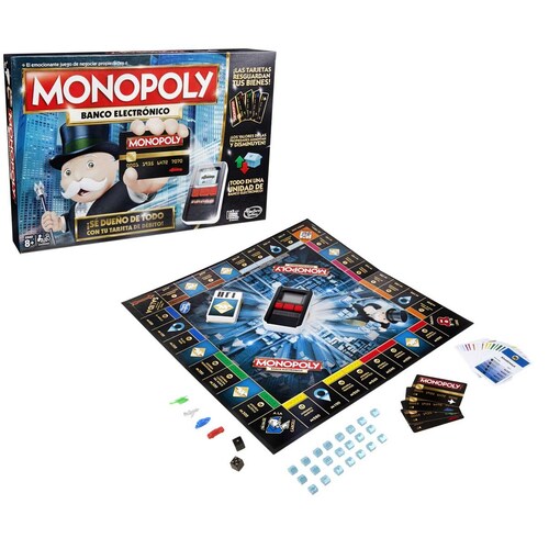 Monopoly Banco Electrónico Hasbro