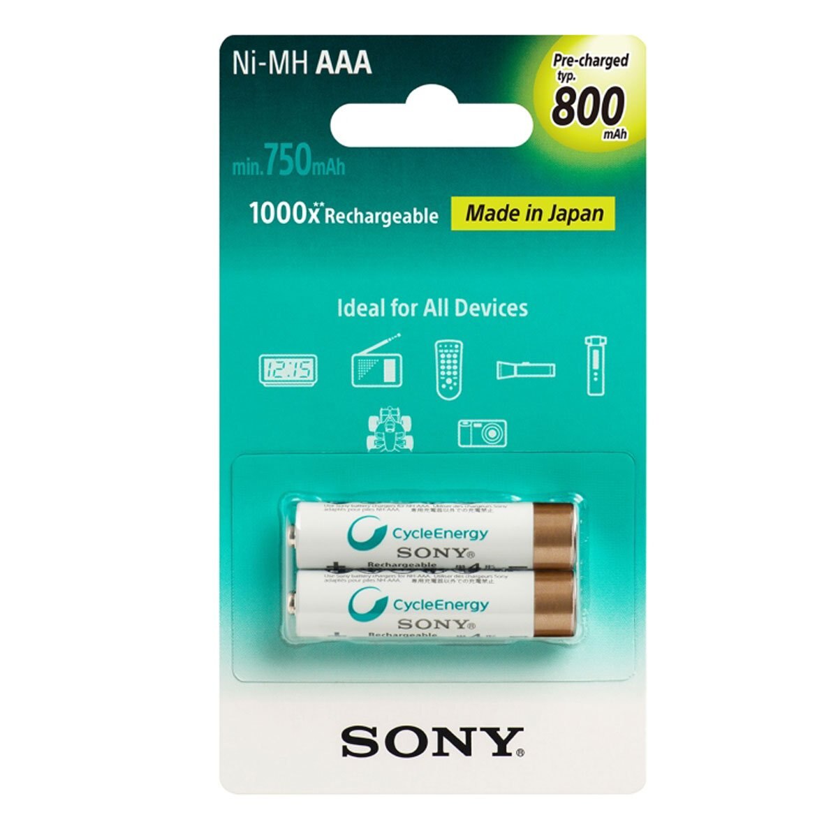 Pilas Aaa Cycle Energy Sony