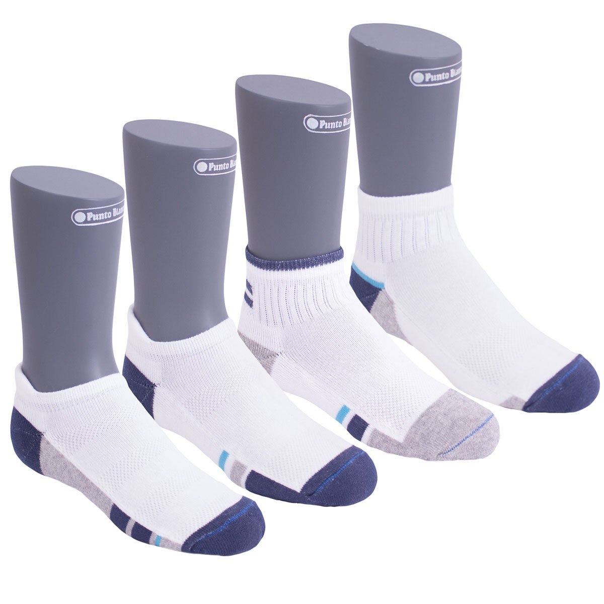 Tines Punto Blanco, 4 Pack para Niño