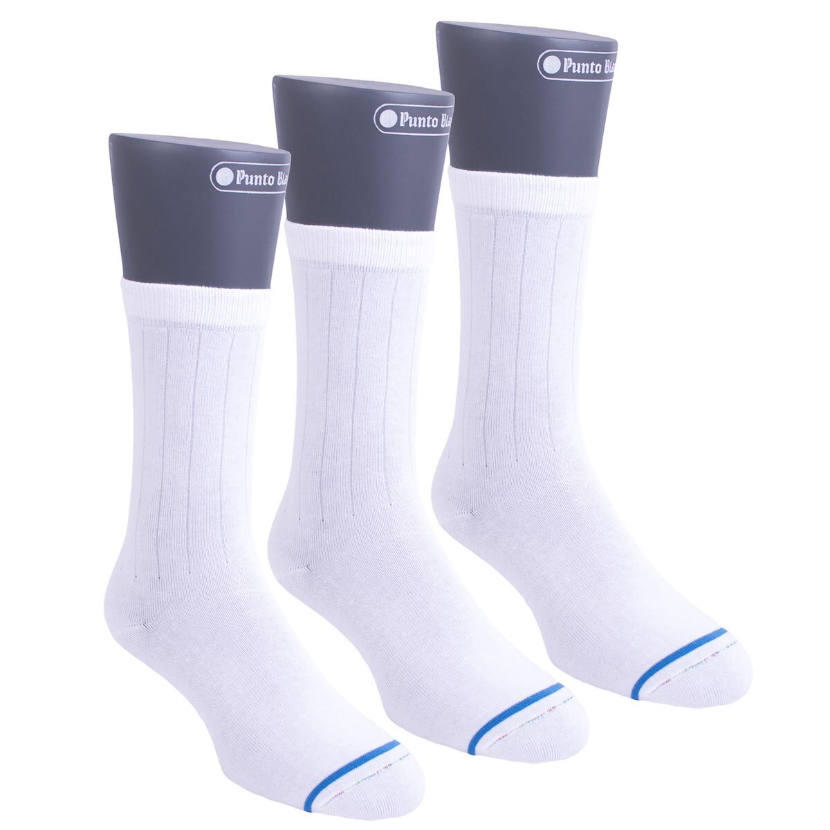 Calcetín Prisma 3 Pack Punto Blanco para Niño