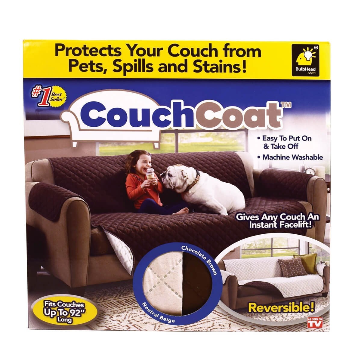 Protector de Sofá Reversible Tv Ofertas