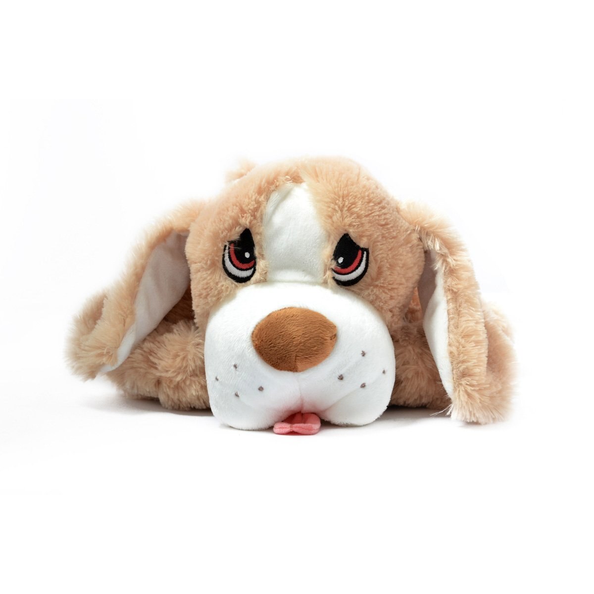 Peluche Perro Lengua Beige Kibo
