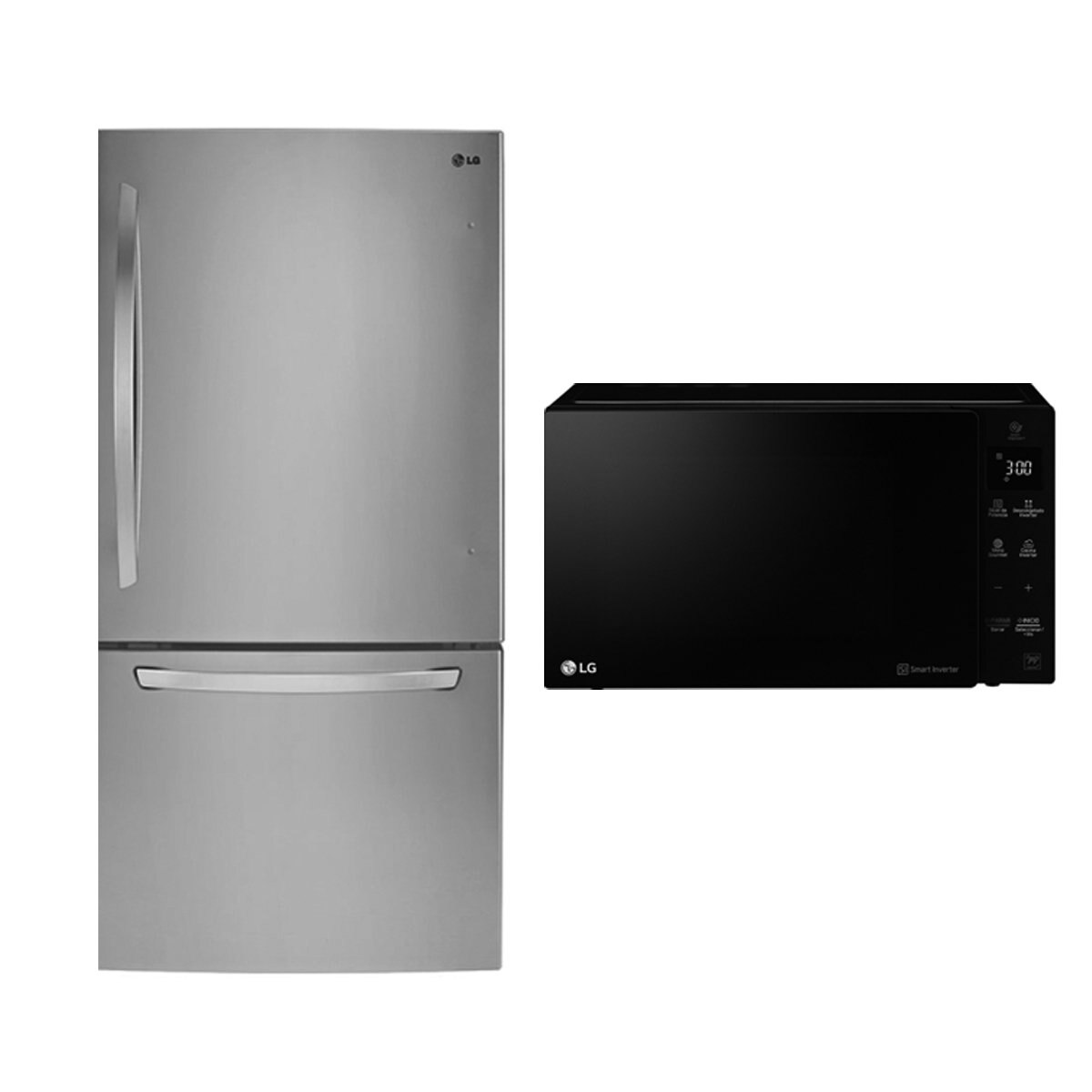 Refrigerador Lg Gb24Bgs 24 Ft3 Micro Ms1536Gis