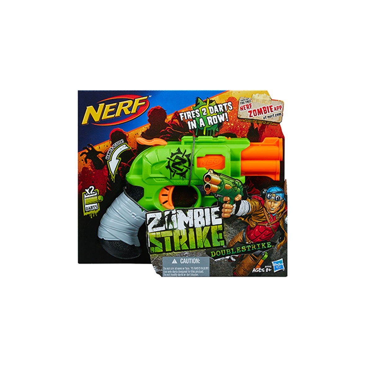 Nerf Zombie Doublestrike Hasbro