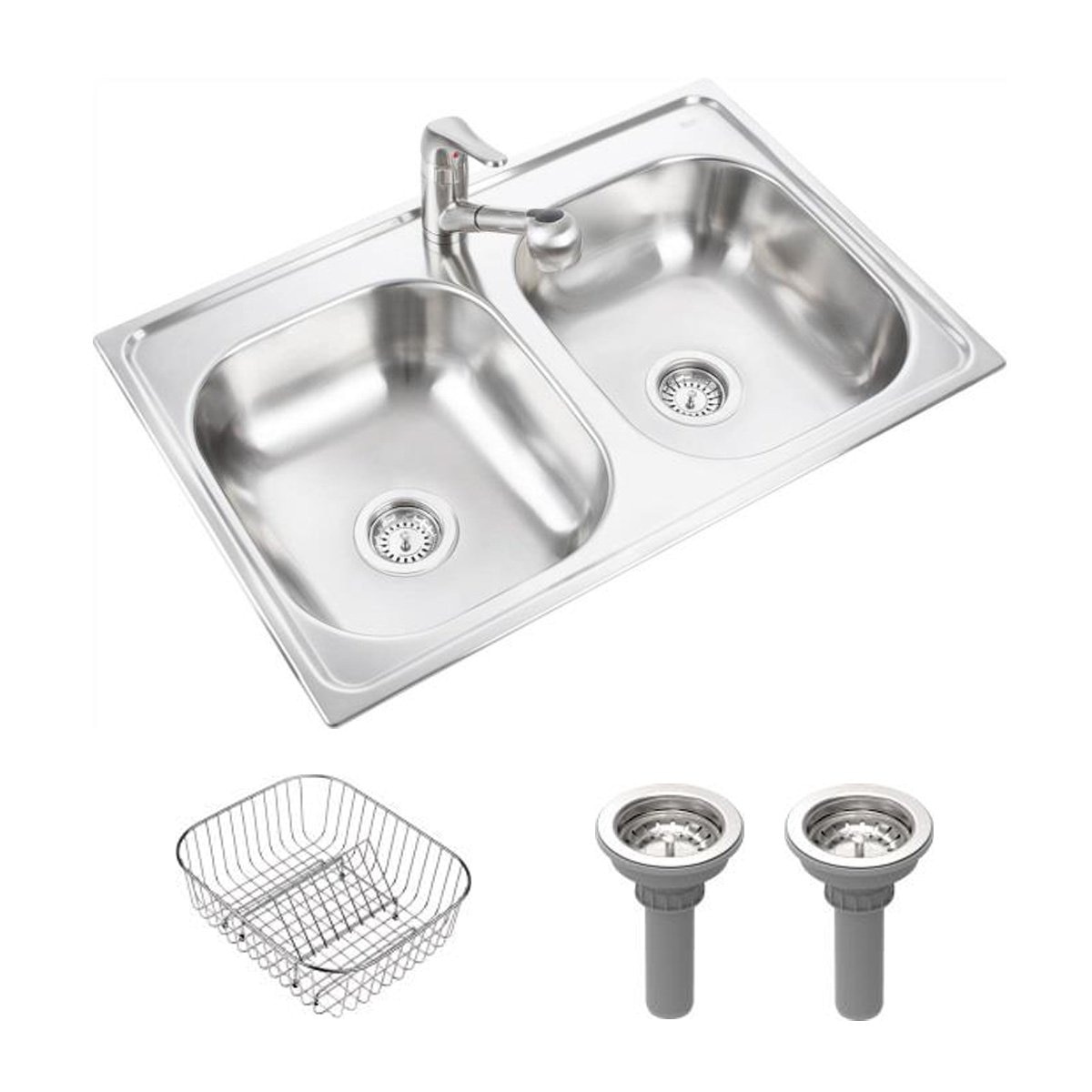 Paquete Tekaway Tarja con Accesorios Submontable Teka