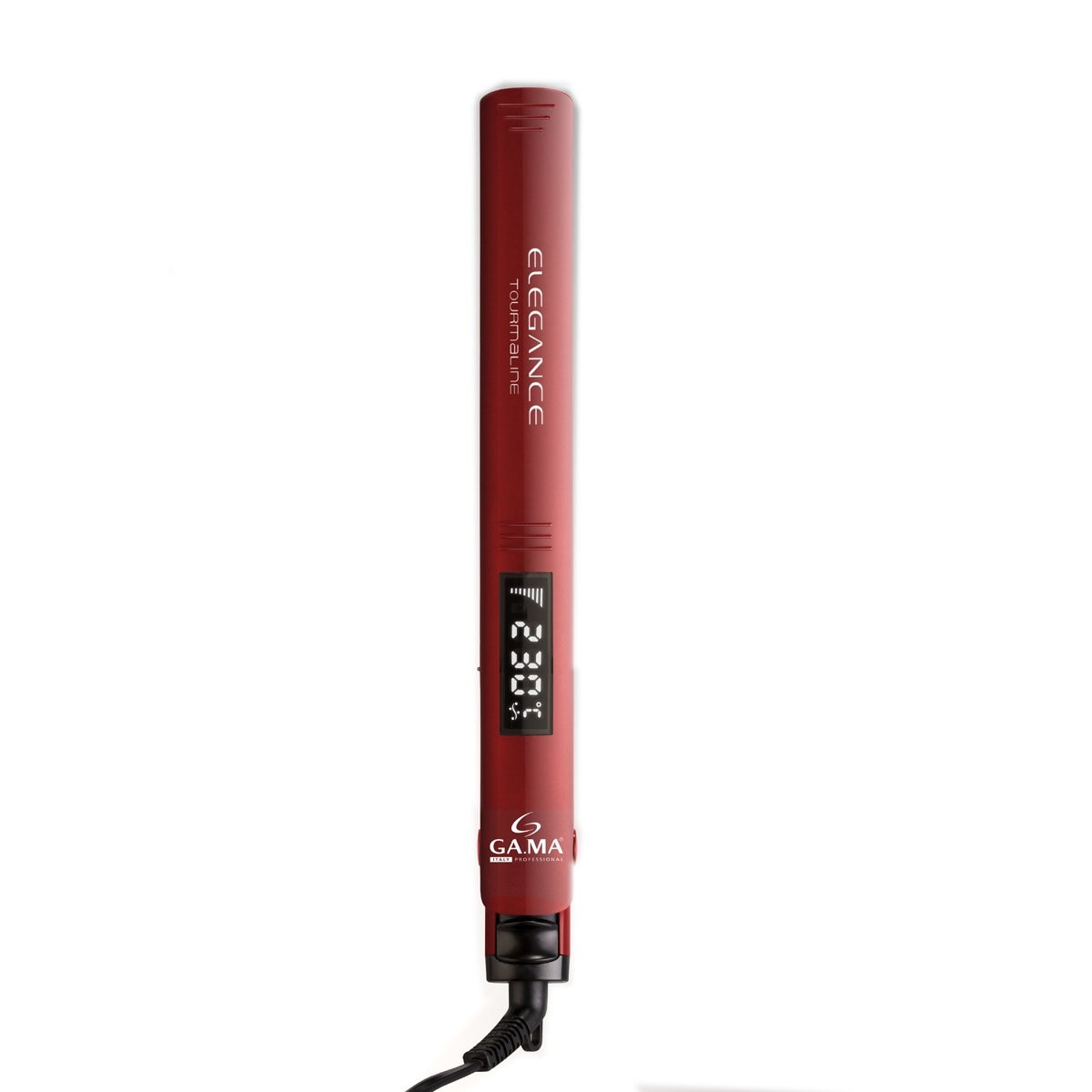 Plancha Alaciadora Elegance Digital Roja Gama Italy