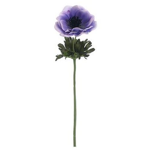 4 Real Touch Anemone Spray Lavender Allstate Floral