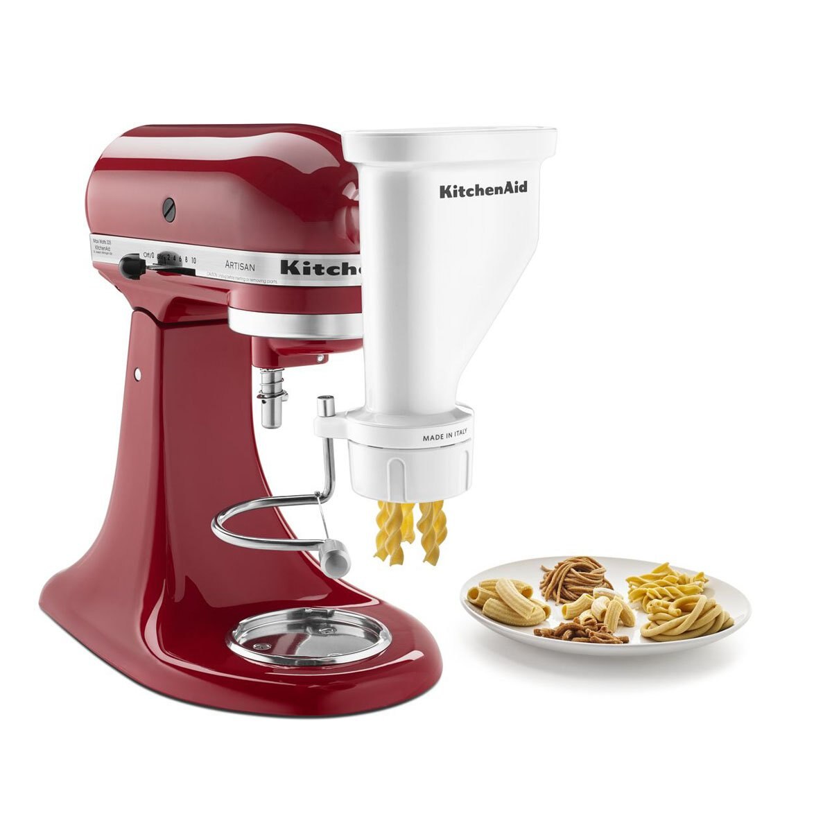 Prensa para Pasta Gourmet Kitchenaid Blanca