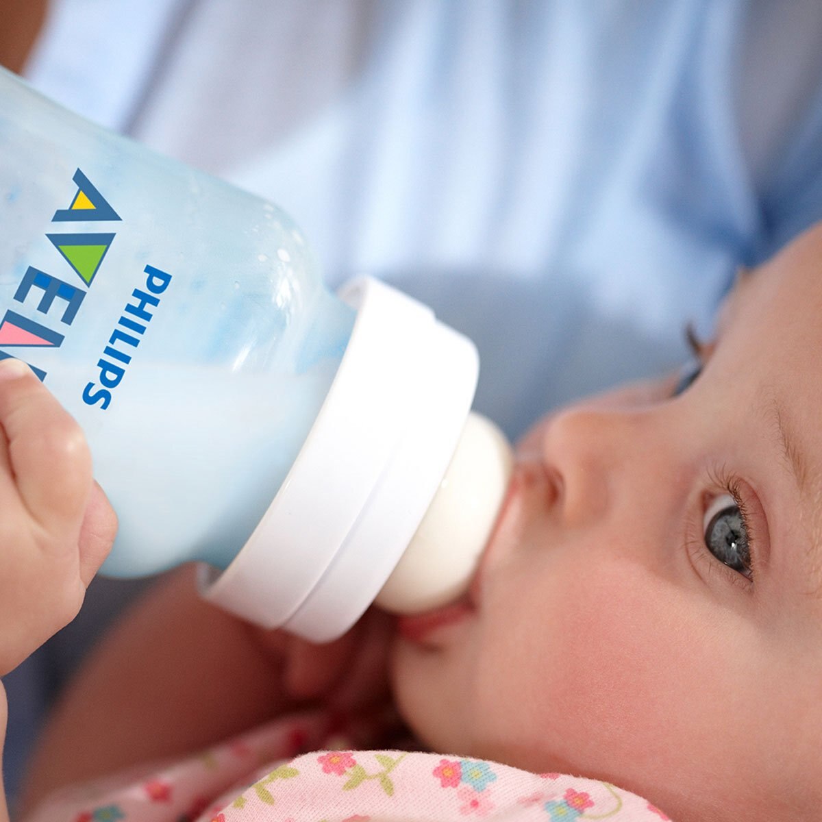 Biberón Classic+ 260Ml Pack con Dos Biberones Azul Philips Avent