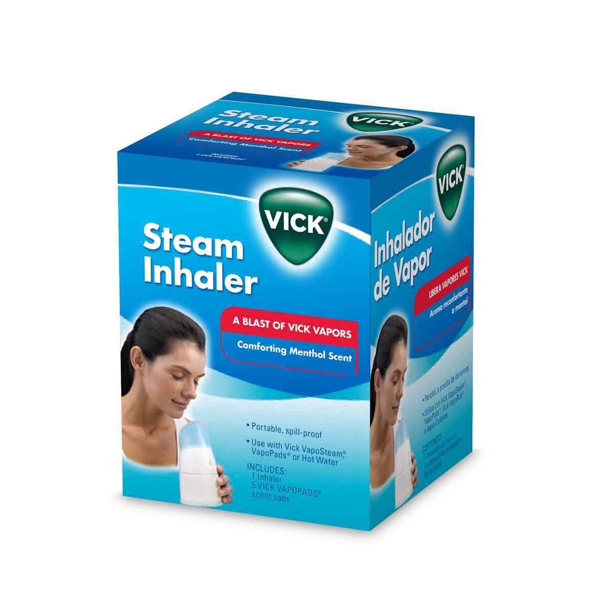 Inhalador Personal de Vapor Caliente Vick V1300N-La Revlon