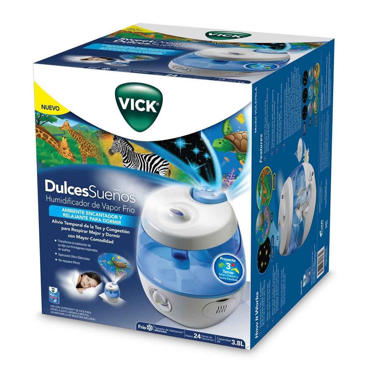 Humificador de Vapor Frio Dulces Sueños Vick Vul575-La Revlon
