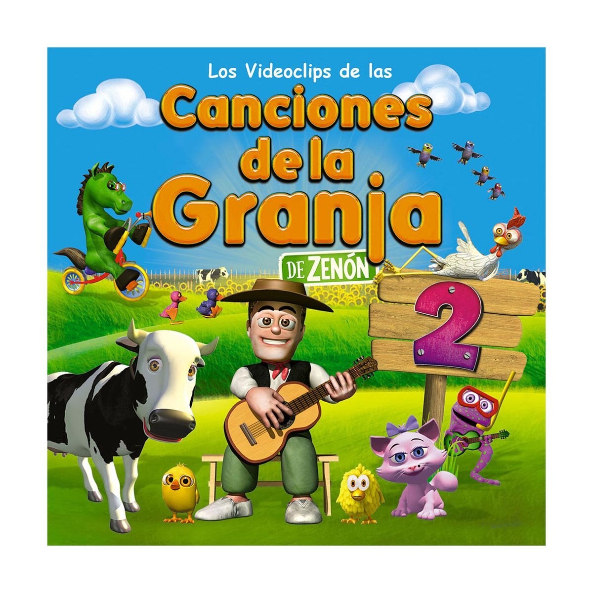 Cd + Dvd Varios las Canciones de la Granja Volumen 2