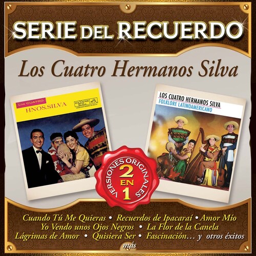 Cd los Cuatro Hermanos Silva Serie Del Recuerdo 2 en 1
