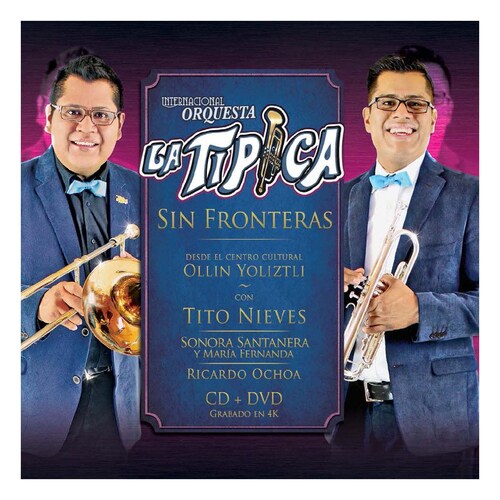 Cd + Dvd Orquesta la Tipica Sin Fronteras