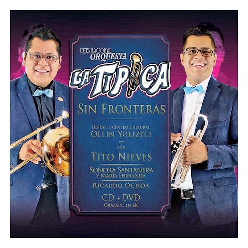 Cd + Dvd Orquesta la Tipica Sin Fronteras
