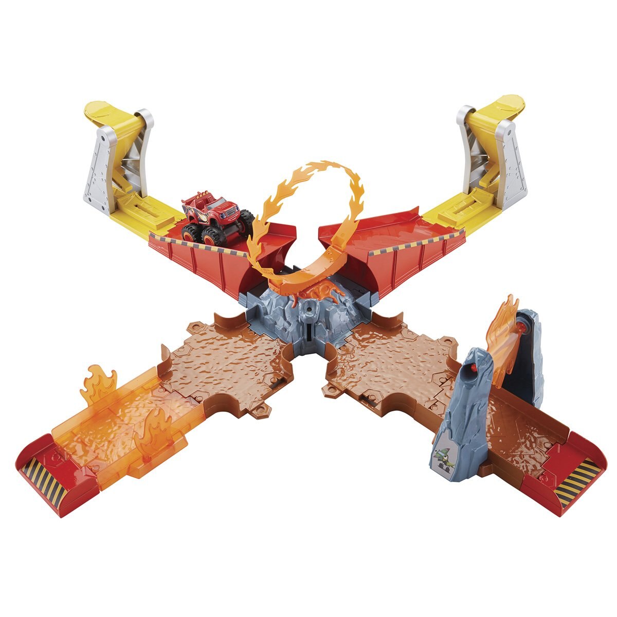 Fisher Price Blaze Salto al Volcán Mattel