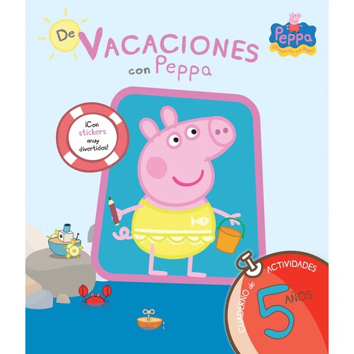 Peppa Pig Cuaderno de Actividades 5 Años Penguin Rhge