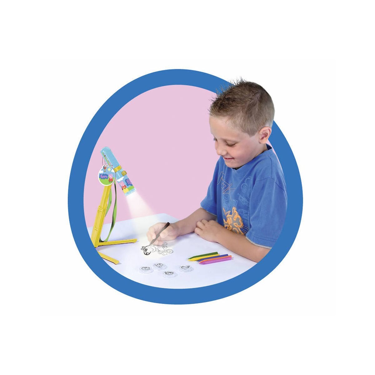 Peppa Pig Mini Proyector Famosa