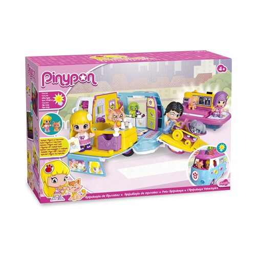 Pinypon Ambulancia de Mascotas Famosa