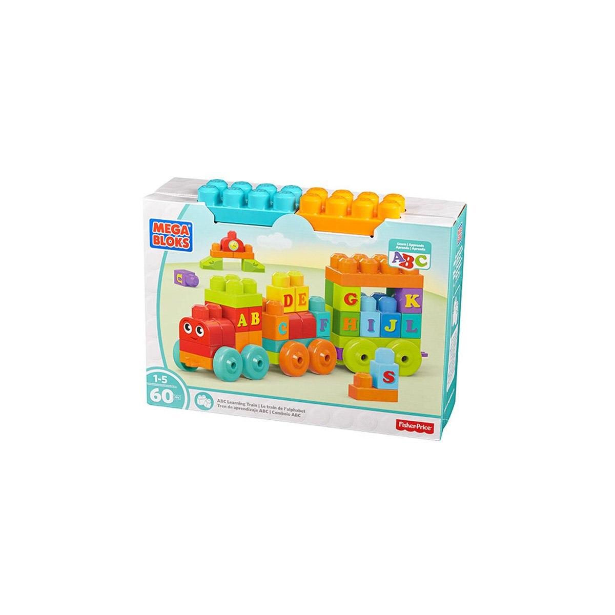 Fisrt Builders Abc Learning Train Mattel