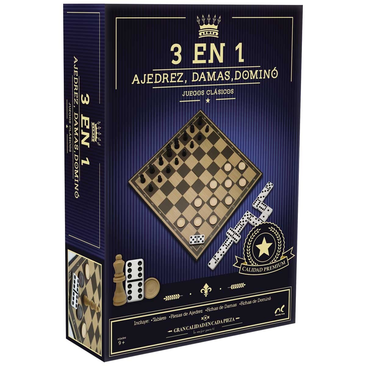 Set de Juegos 3 en 1 Novelty
