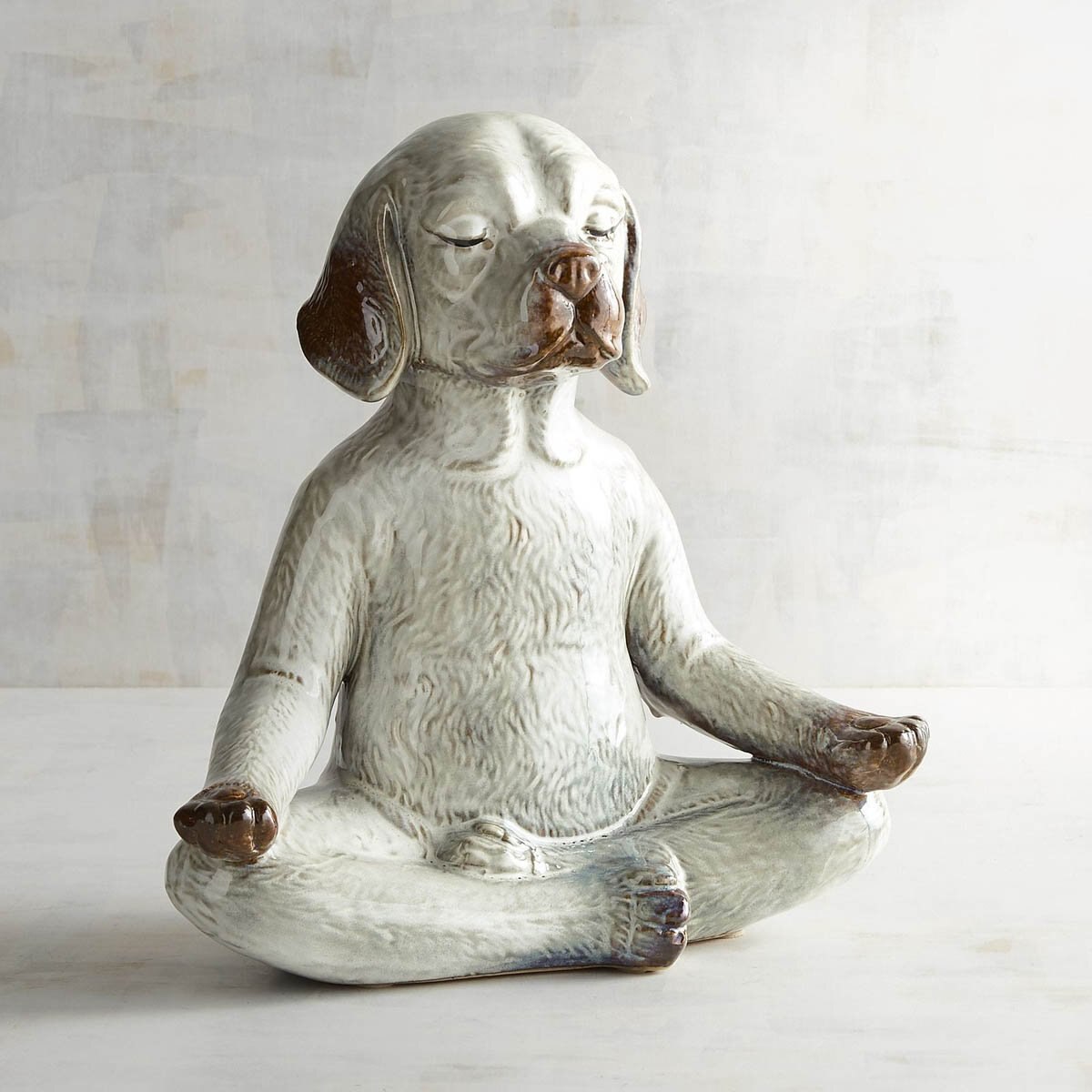 Figura Decorativa Perro Ivory Yoga Pier 1 Imports