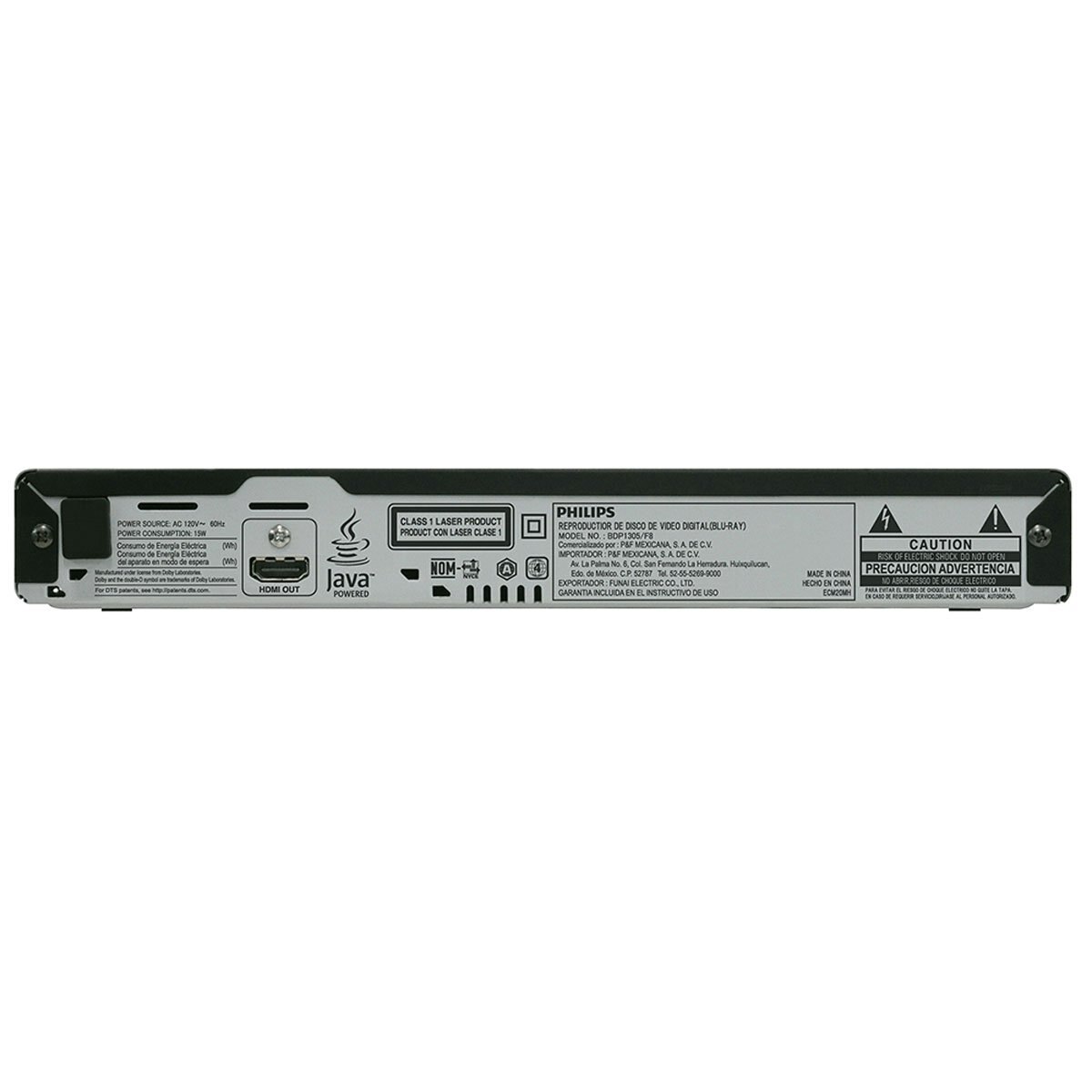 Blu Ray Full Hd Philips Mod.bdp1305
