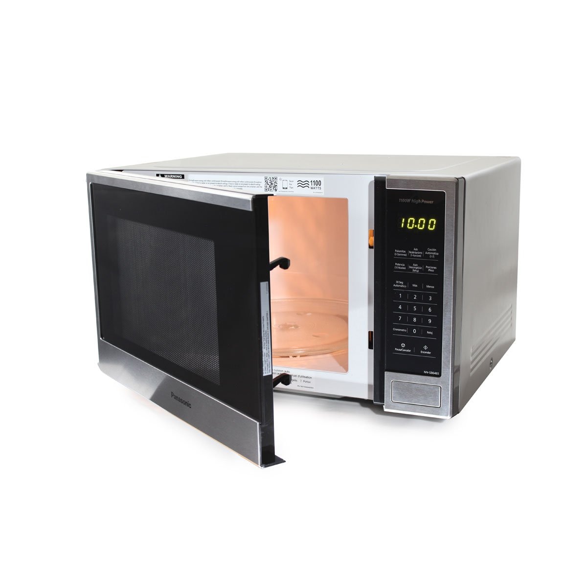 Microondas 1.3 Inoxidable Panasonic