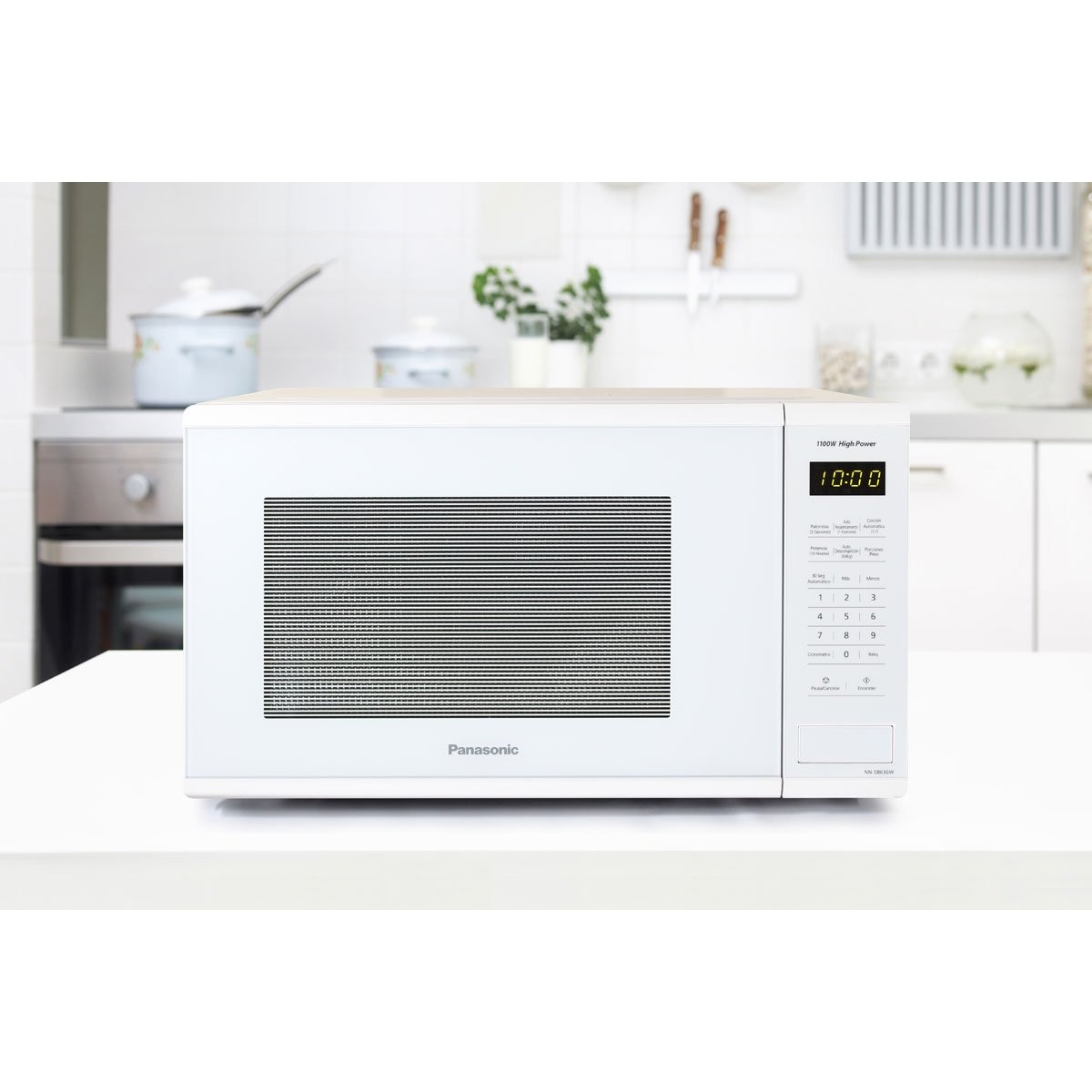 Microondas Panasonic 1.3 Blanco Panasonic