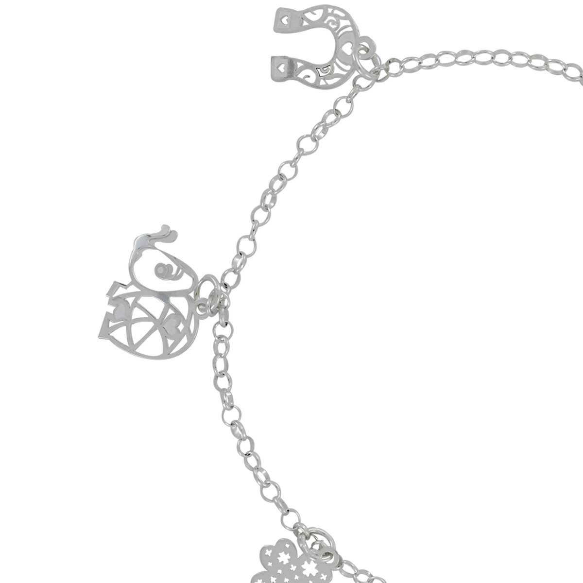 Pulsera de la Suerte de Plata Villalpando