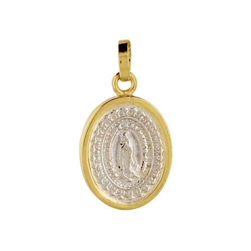 Medalla Virgen de Guadalupe Mini 14K  Villalpando