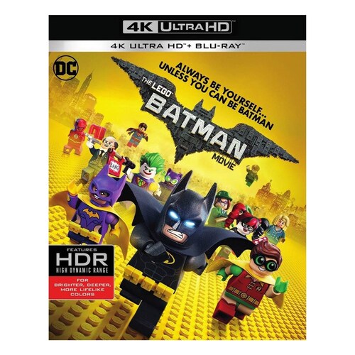 Blu Ray 4K Uhd Lego Batman la Película
