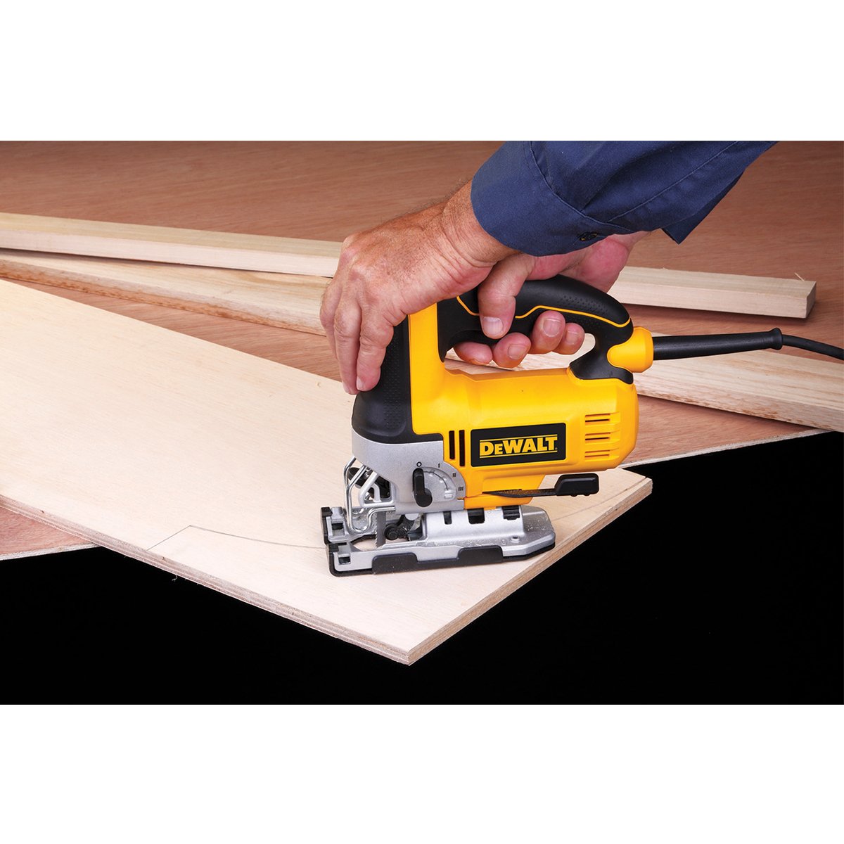 Dewalt Sierra Caladora Orbital 450W Vv.