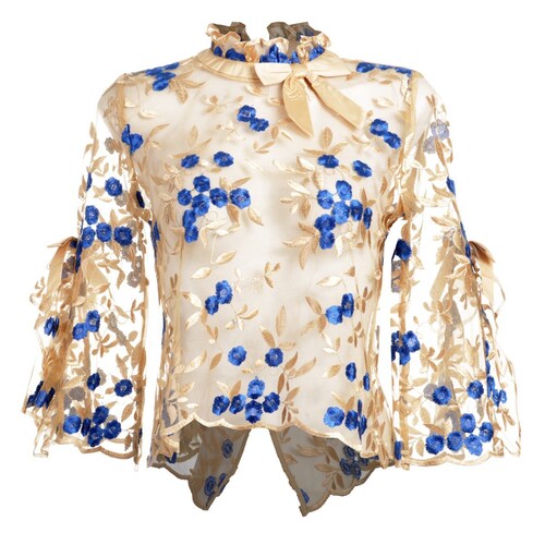 Blusa con Flores C2C