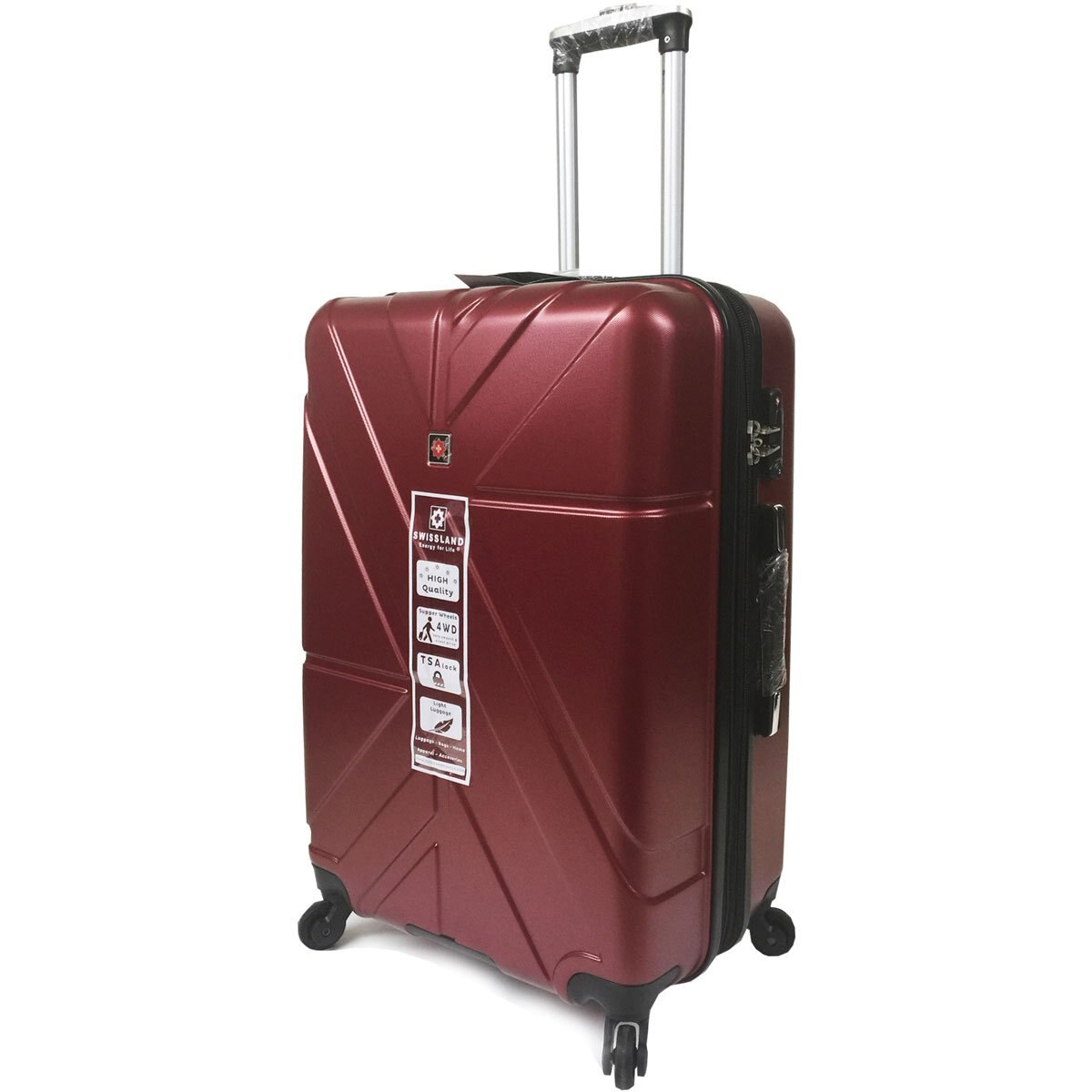 Maleta Vertical Spin 22" Vino Swl7754 Swissland