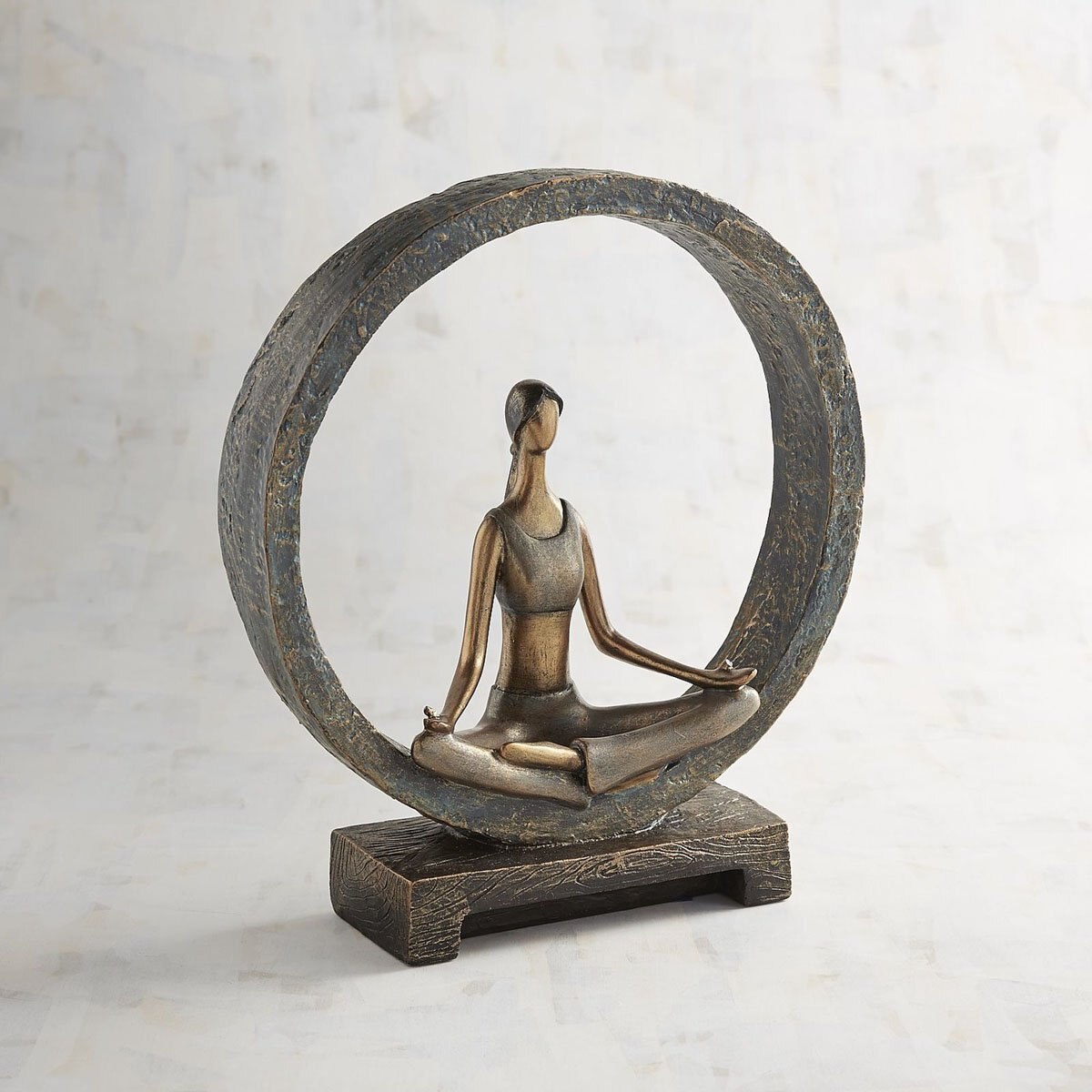 Figura Decorativa Modern Yoga Woman Pier 1 Imports