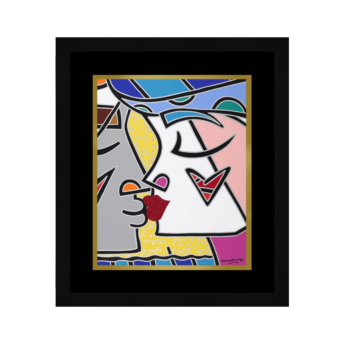 Cuadro Decorativo Kiss 41330 Carre
